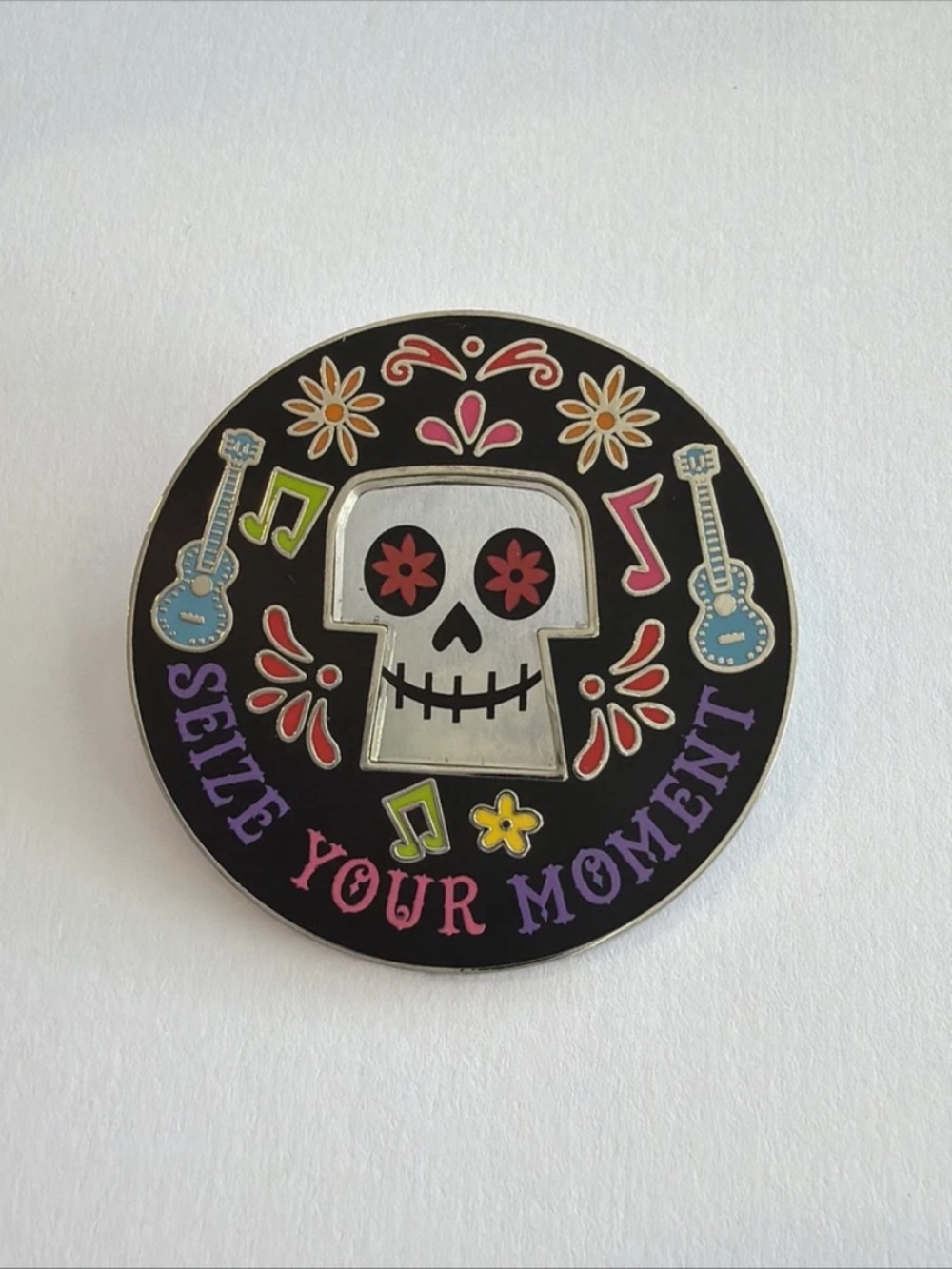 Disney Parks Pin Coco Sugar Skull Seize Your Moment E4